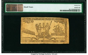 image for: Maryland July 26, 1775 $1 2/3 PMG Very Fine 25....