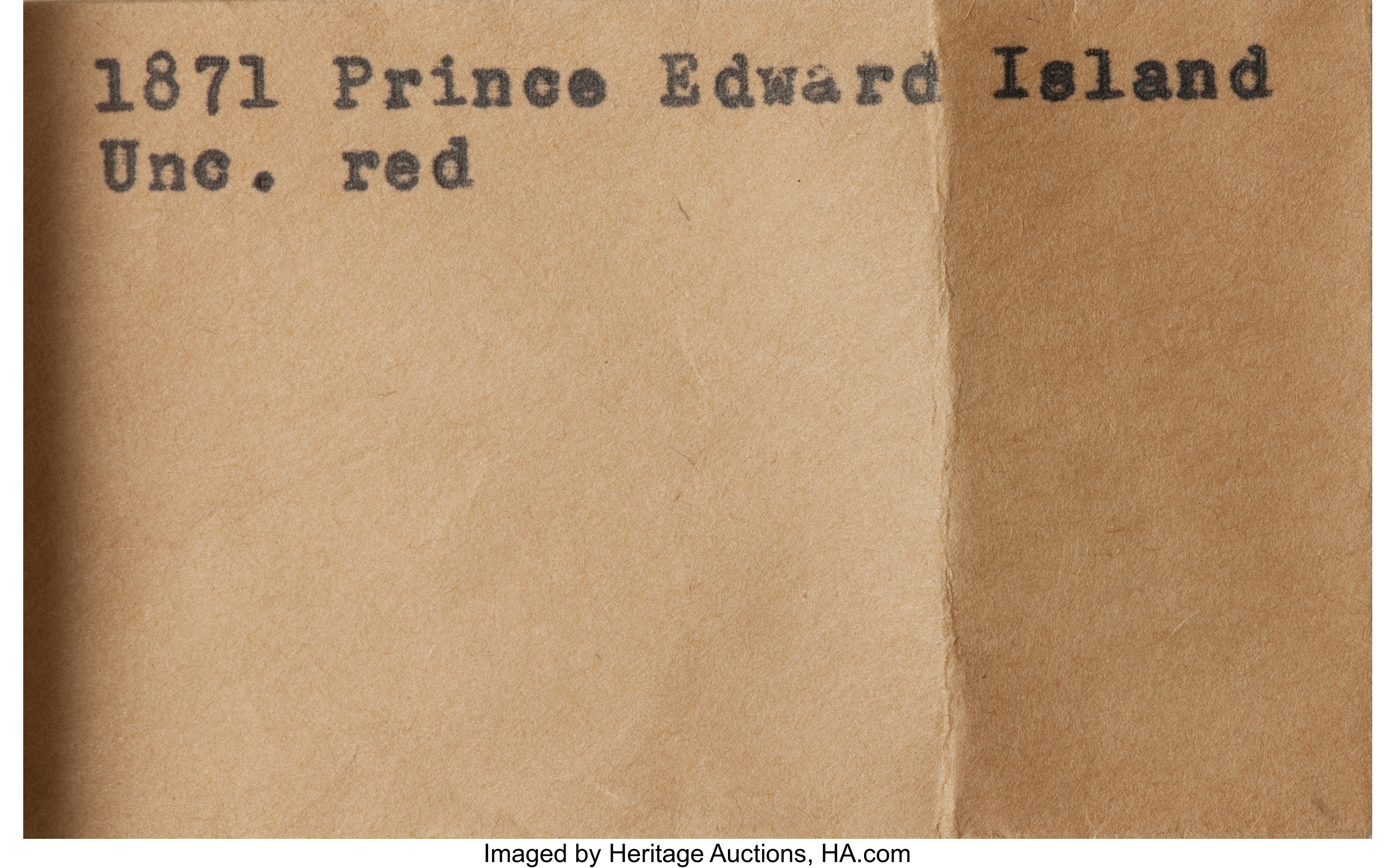 image for: Prince Edward Island. Victoria Cent 1871