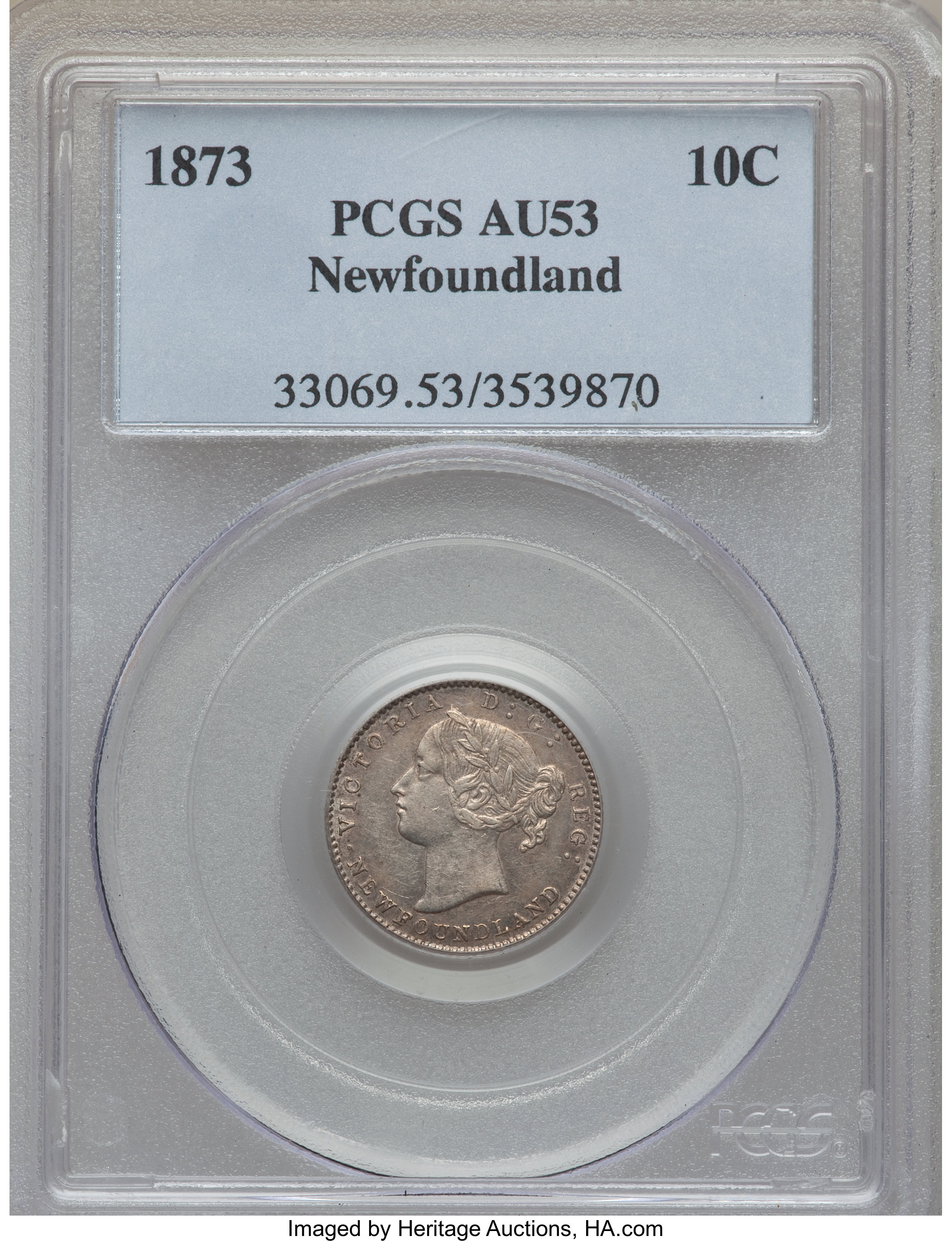 1873 10c MS 