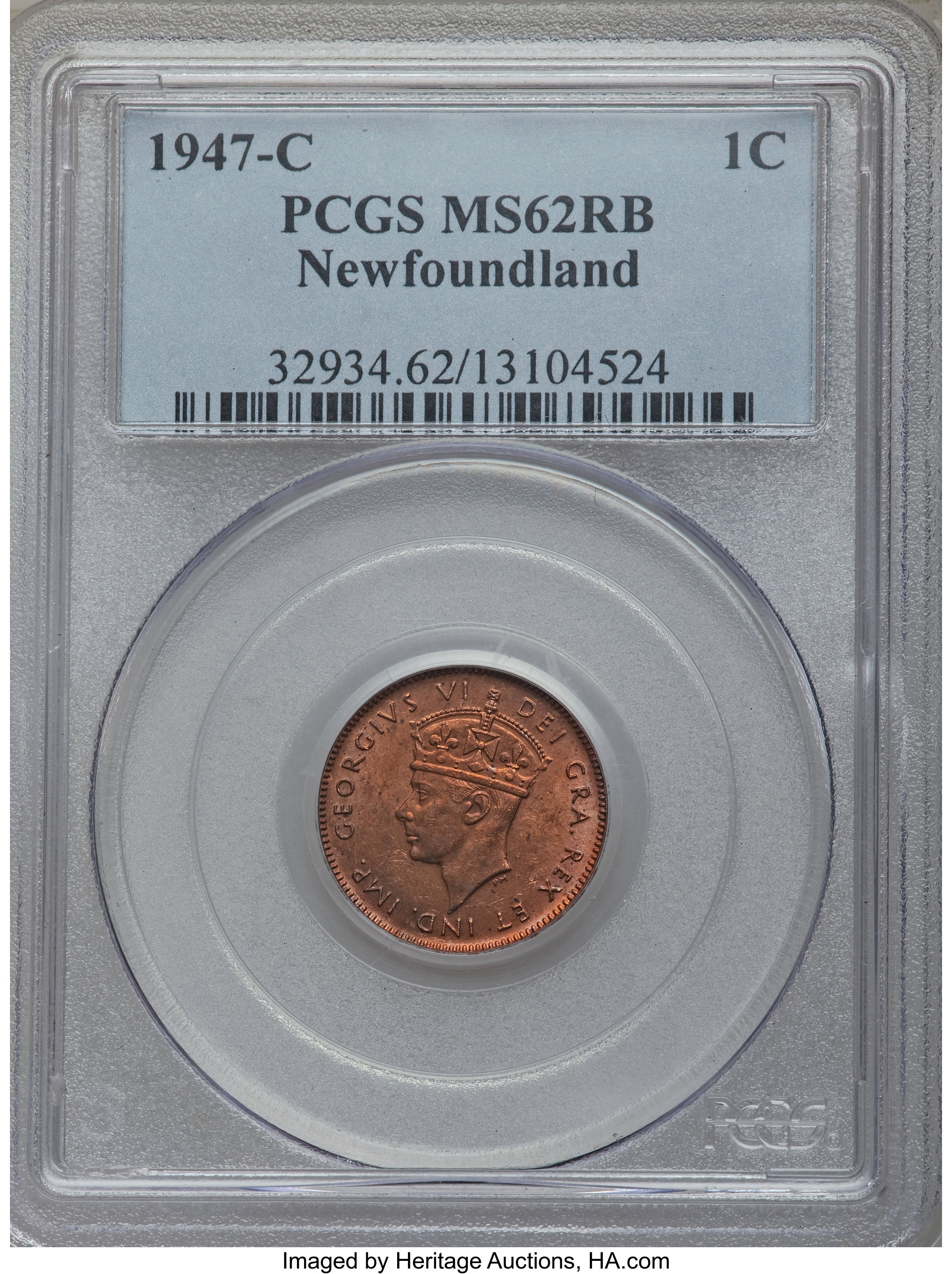 1947-C 1c MS RB