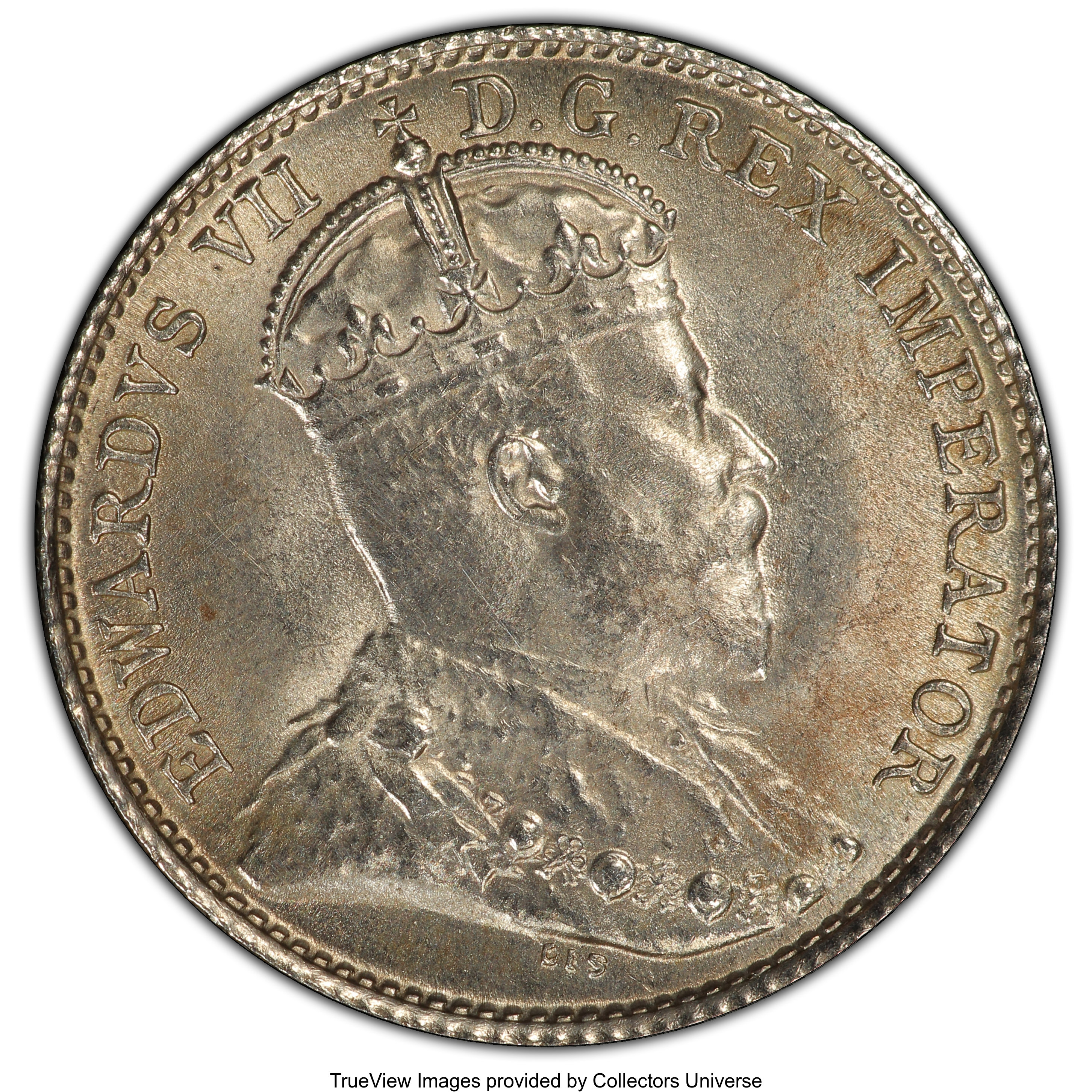 image for: Newfoundland. Edward VII 5 Cents 1904-H MS65 PCGS