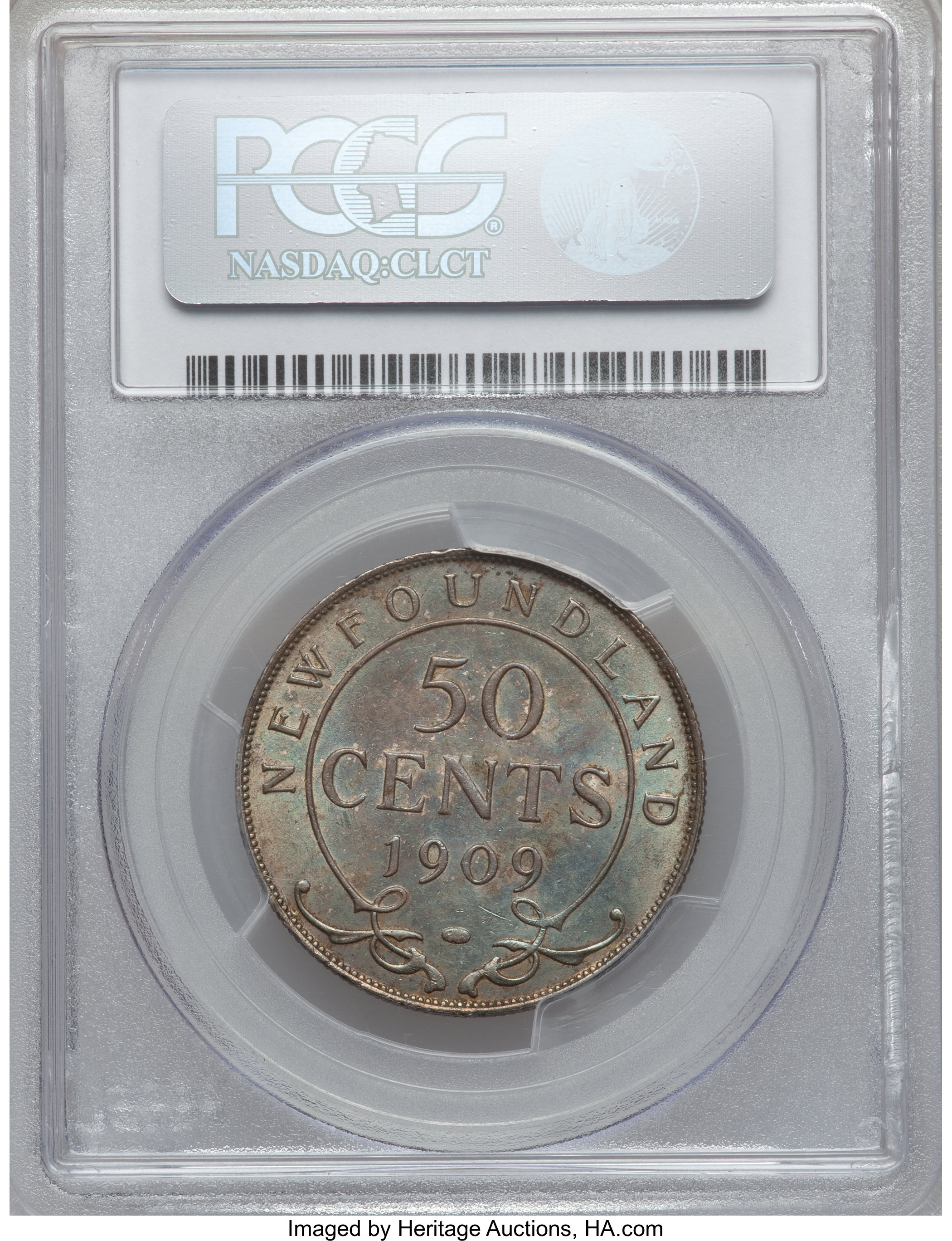 image for: Newfoundland. Edward VII 50 Cents 1909