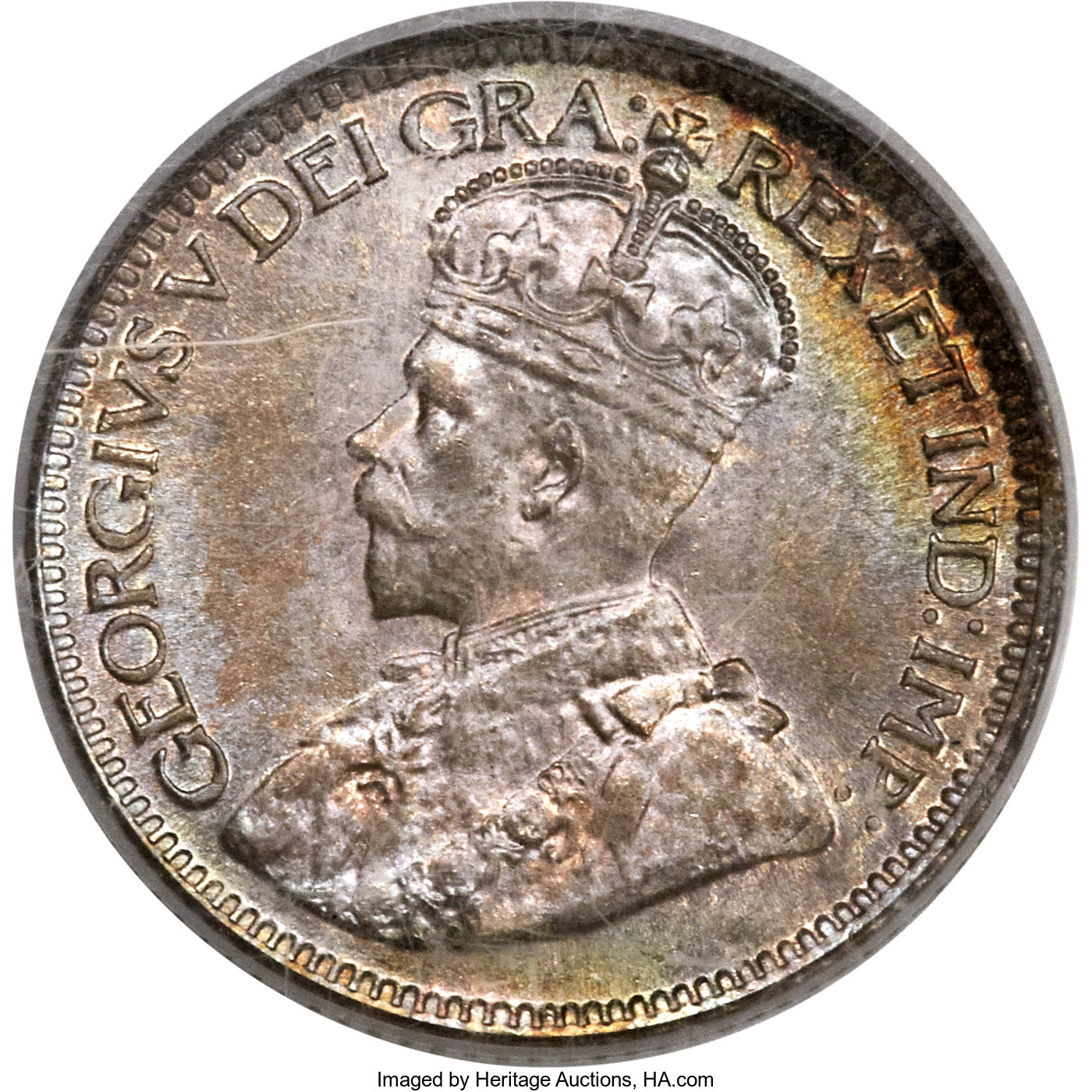 image for: Newfoundland. George V 10 Cents 1912