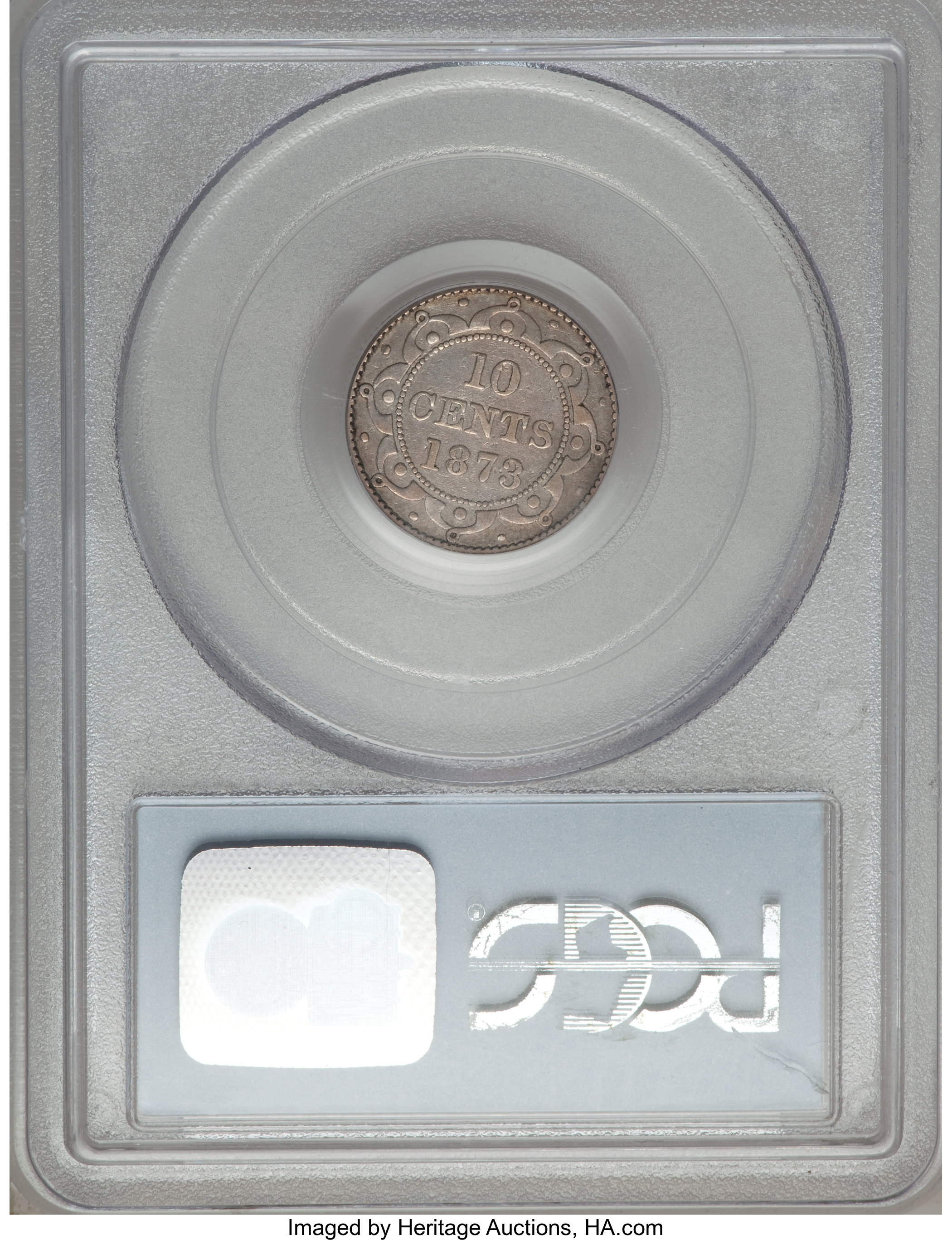 image for: Newfoundland. Victoria 10 Cents 1873