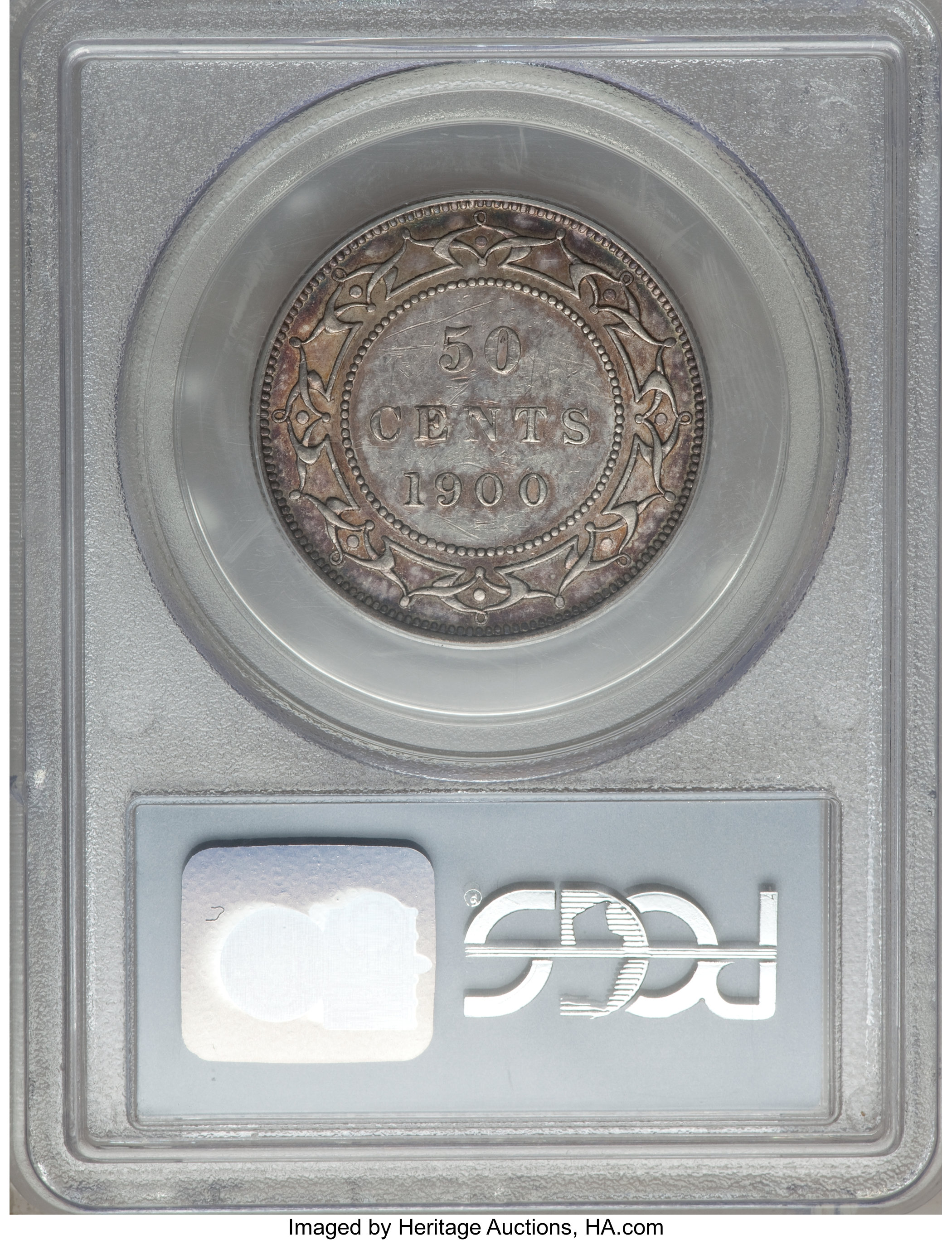 image for: Newfoundland. Victoria 50 Cents 1900