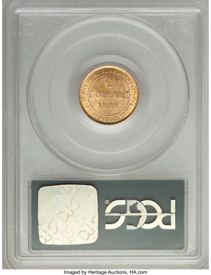 image for: Newfoundland. Victoria gold 2 Dollars 1888 AU55 PCGS