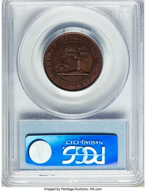 image for: Prince Edward Island. Victoria Specimen 1 Cent 1871 SP64 Red and Brown PCGS