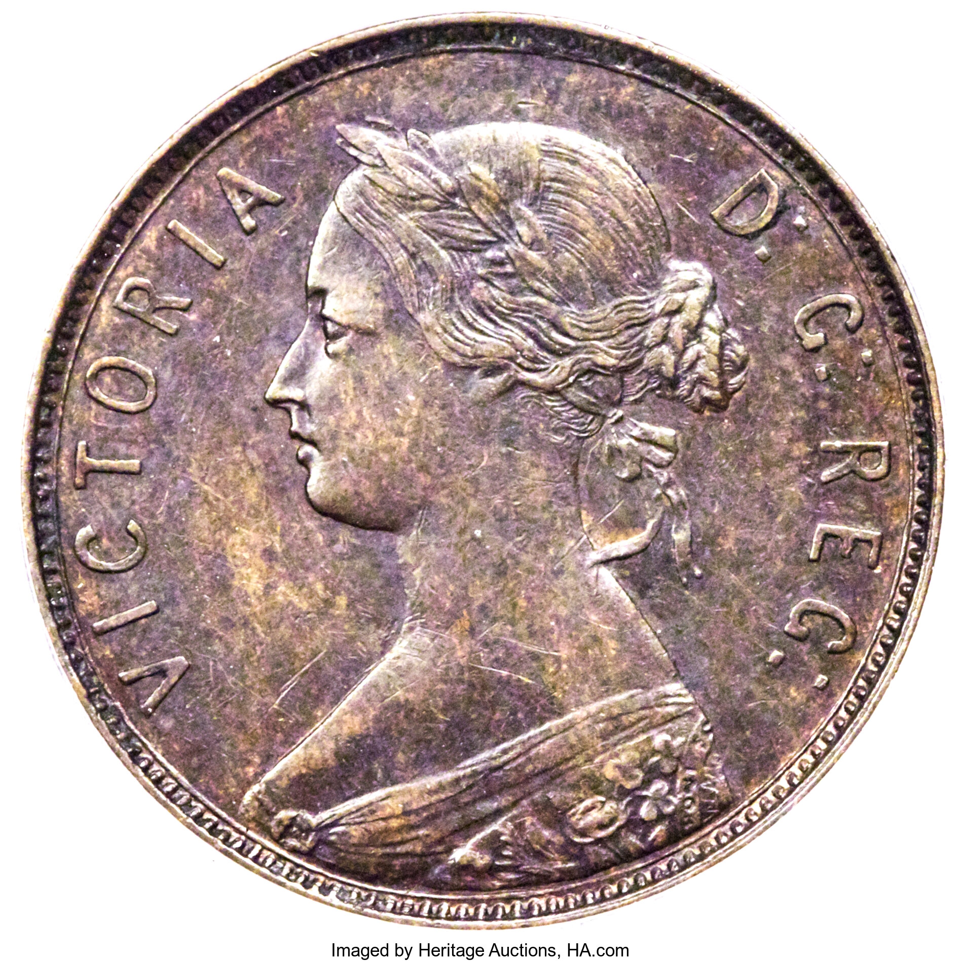 1880 Oval O 1c MS BN