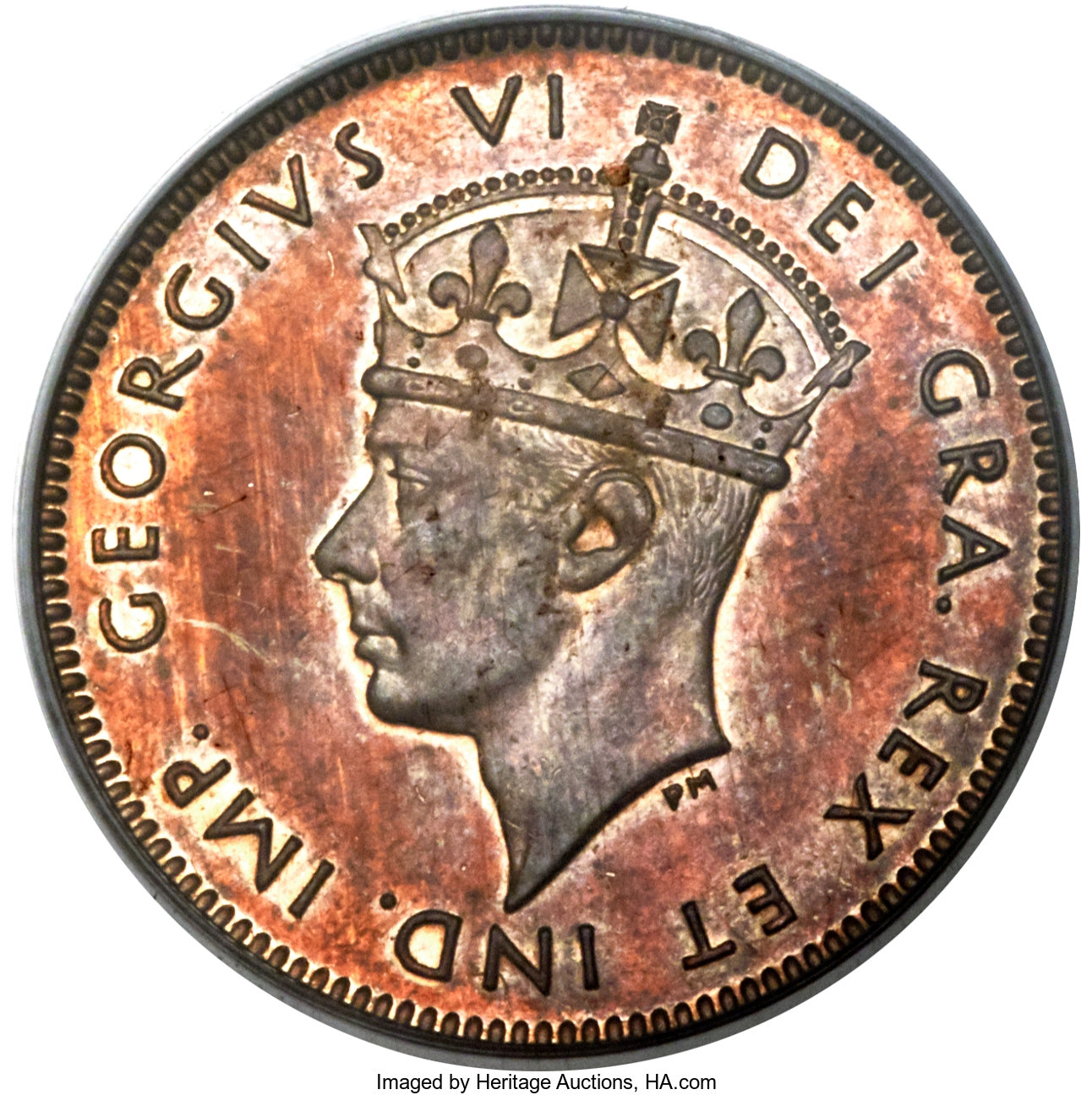 image for: Newfoundland. George VI Specimen Cent 1940 SP66 Red and Brown PCGS