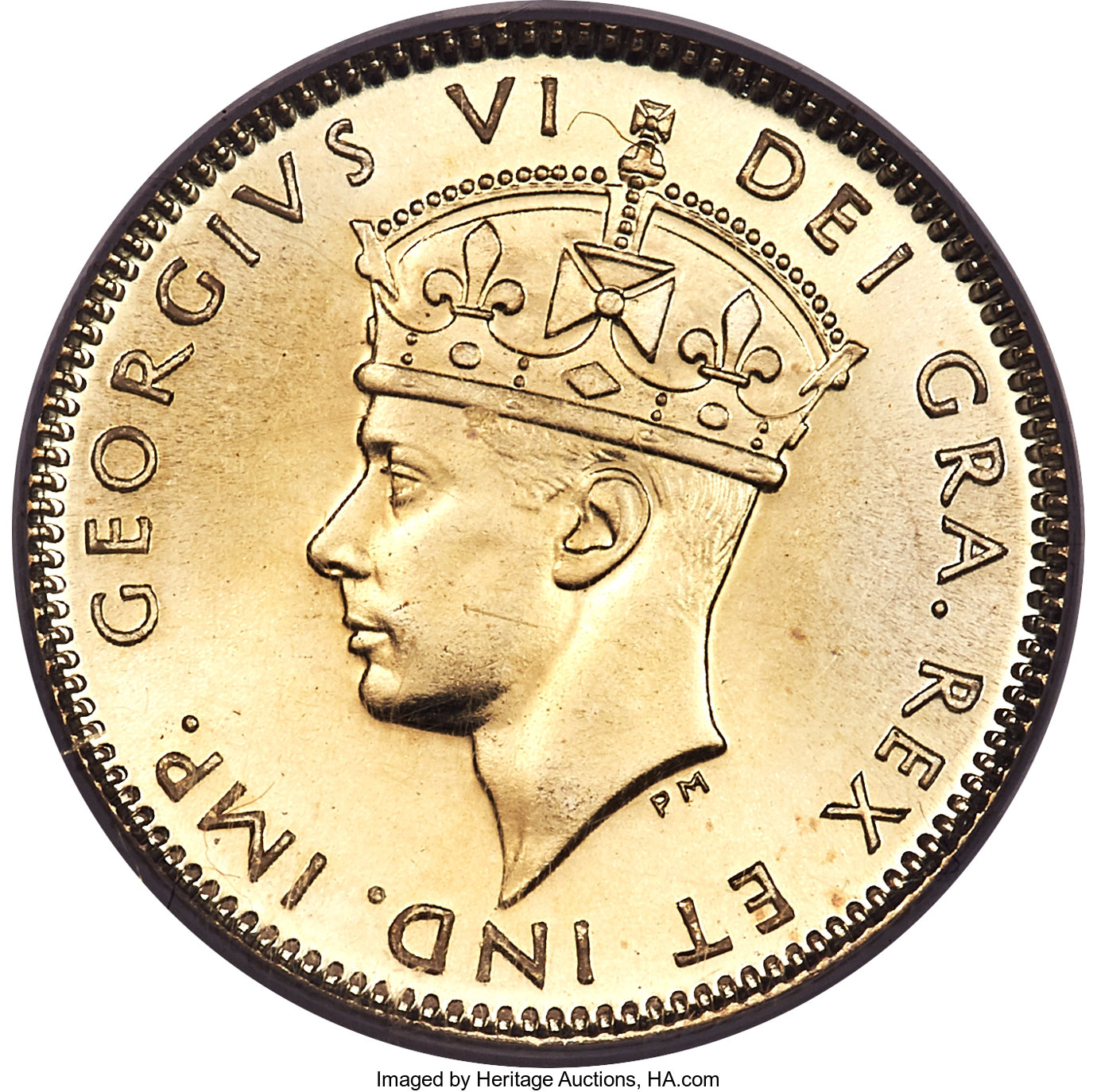 image for: Newfoundland. George VI 10 Cents 1947-C MS67 PCGS