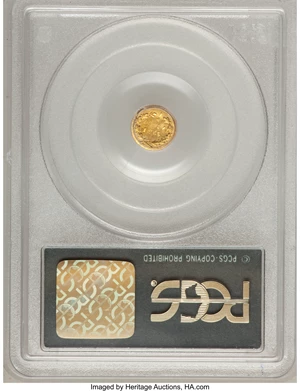 image for: 1865 25C Liberty Round 25 Cents, BG-802, Low R.5, MS64 PCGS. PCGS Population (13/2). NGC Census: (2/0). (#10663)...