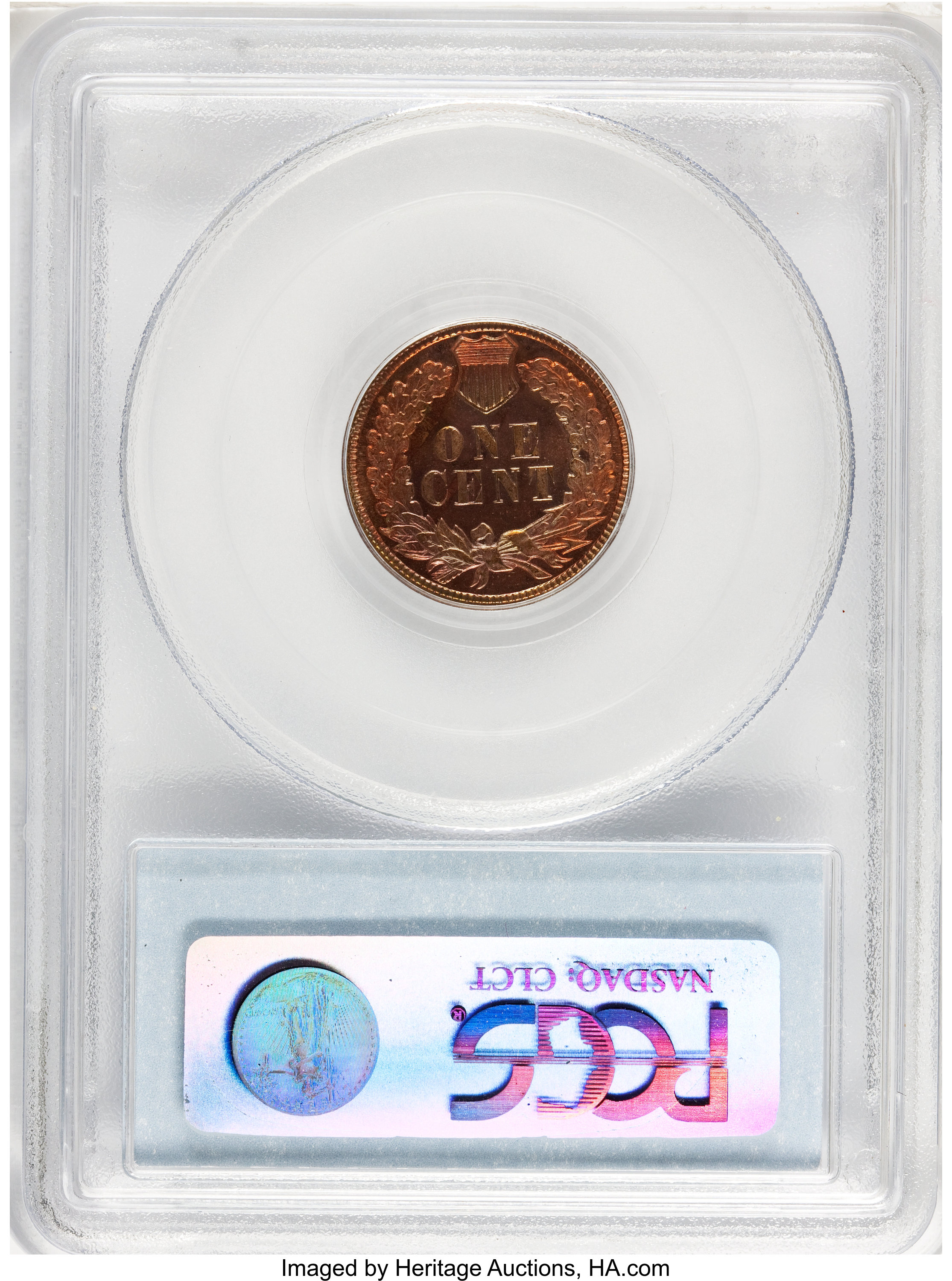 image for: 1887 1C PR64 Red Cameo PCGS....