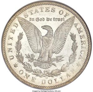 image for: 1897-O $1 MS61 Prooflike NGC....