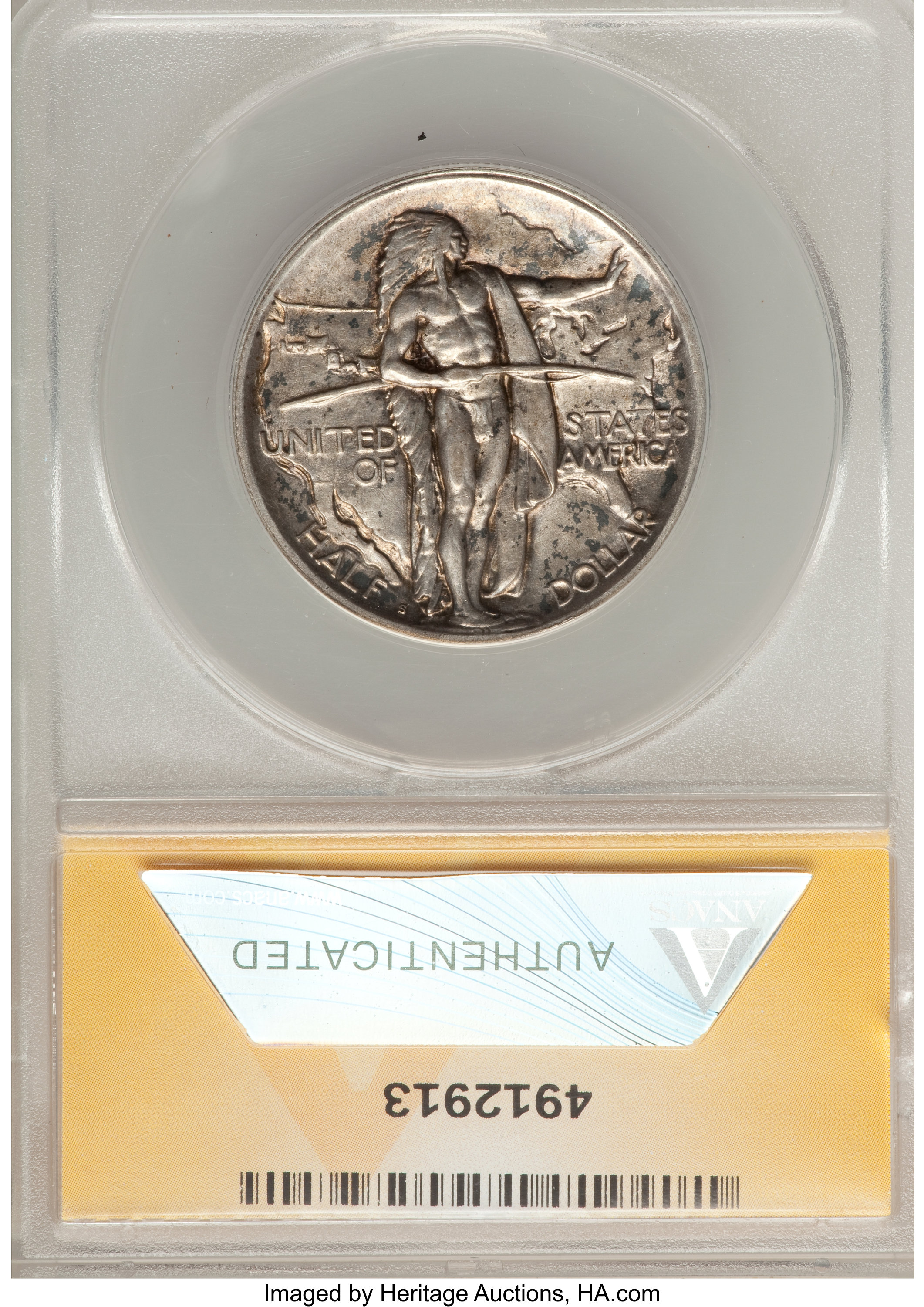 1926-S 50c Oregon Trail AU53 thumbnail 2