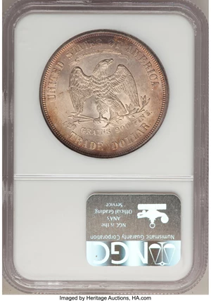 image for: 1873 T$1 MS66 NGC....