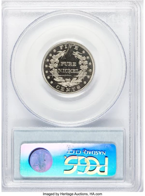 image for: 1883 5C Liberty Head Five Cents, Judd-1704, Pollock-1908, Low R.6, PR64 Deep Cameo PCGS. CAC....