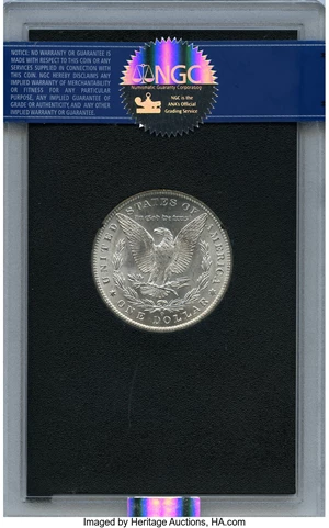 image for: 1884-O $1 GSA MS66 NGC. NGC Census: (4/0). PCGS Population: (0/0). MS66. Mintage 9,730,000. ...
