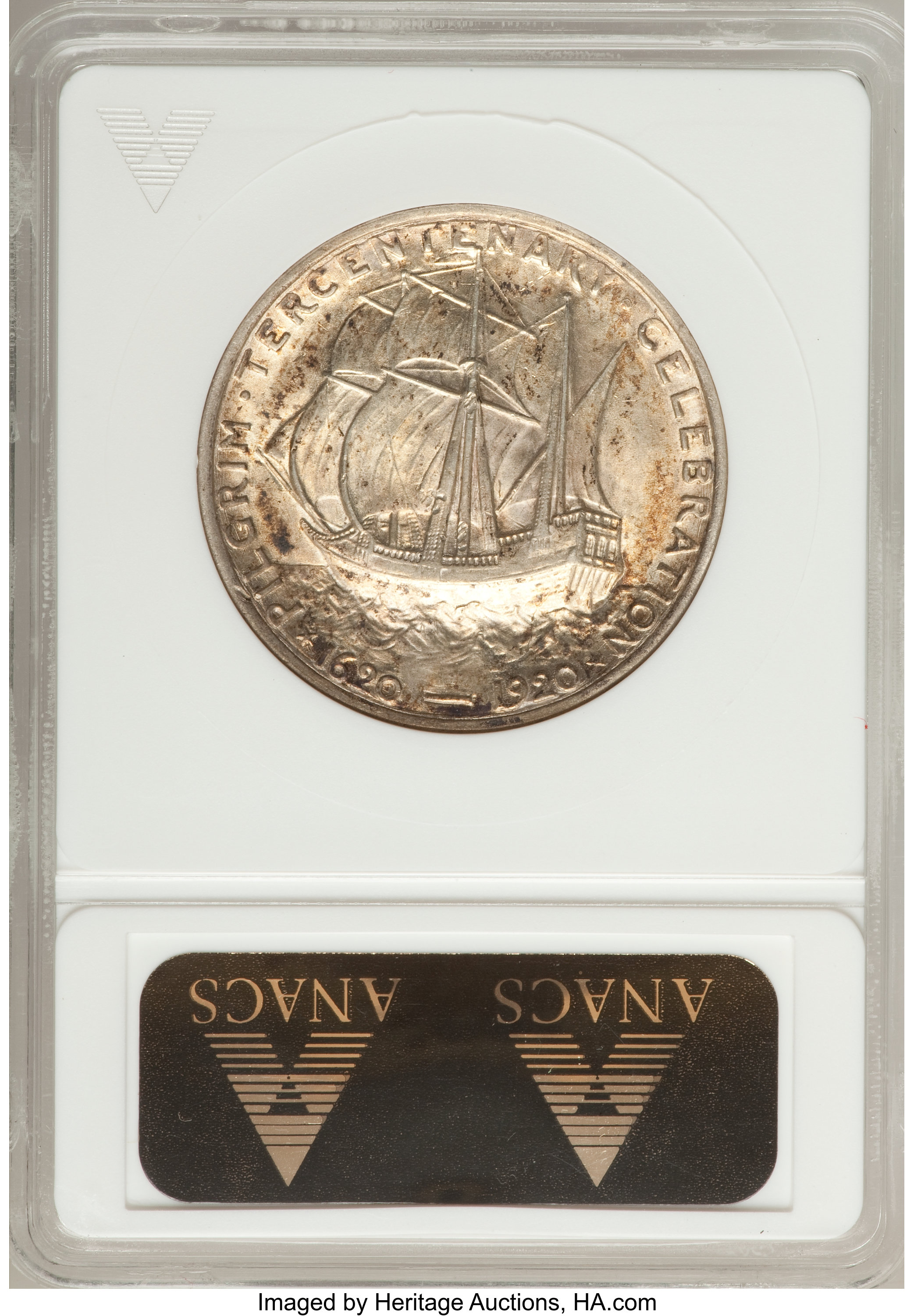 1921 50c Pilgrim XF40 thumbnail 24