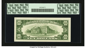 image for: Fr. 2017-G $10 1963A Federal Reserve Note. PCGS Gem New 65PPQ....