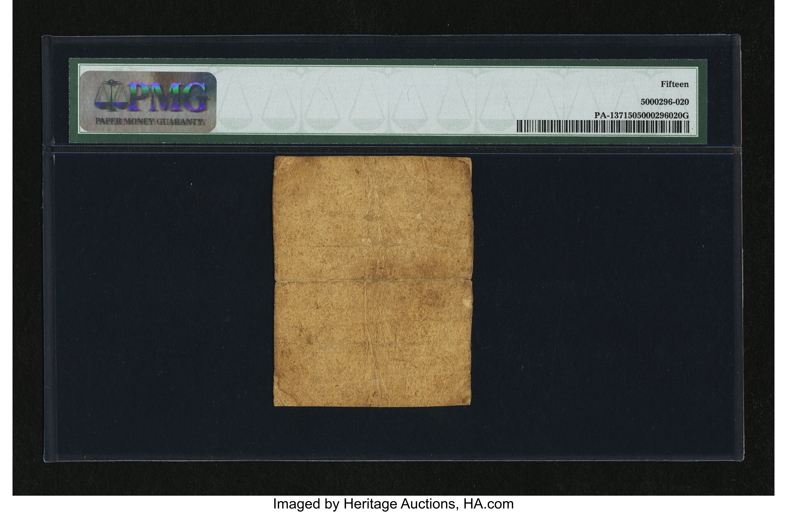 image for: Pennsylvania March 10, 1769 9d PMG Choice Fine 15....
