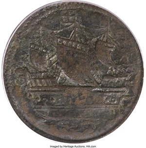 image for: (1615-16) SHILNG Sommer Islands Shilling, Small Sail VF20 PCGS....