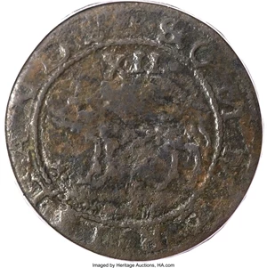 image for: (1615-16) SHILNG Sommer Islands Shilling, Small Sail VF20 PCGS....