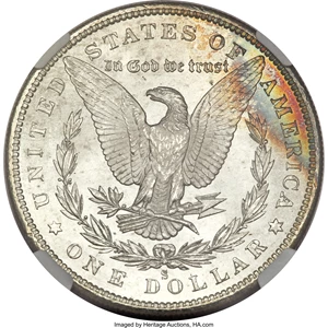 image for: 1880-S $1 MS69 NGC....