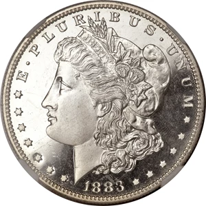 image for: 1883 $1 PR67 Ultra Cameo NGC....