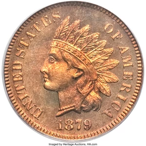 image for: 1879 1C PR66 Cameo PCGS....