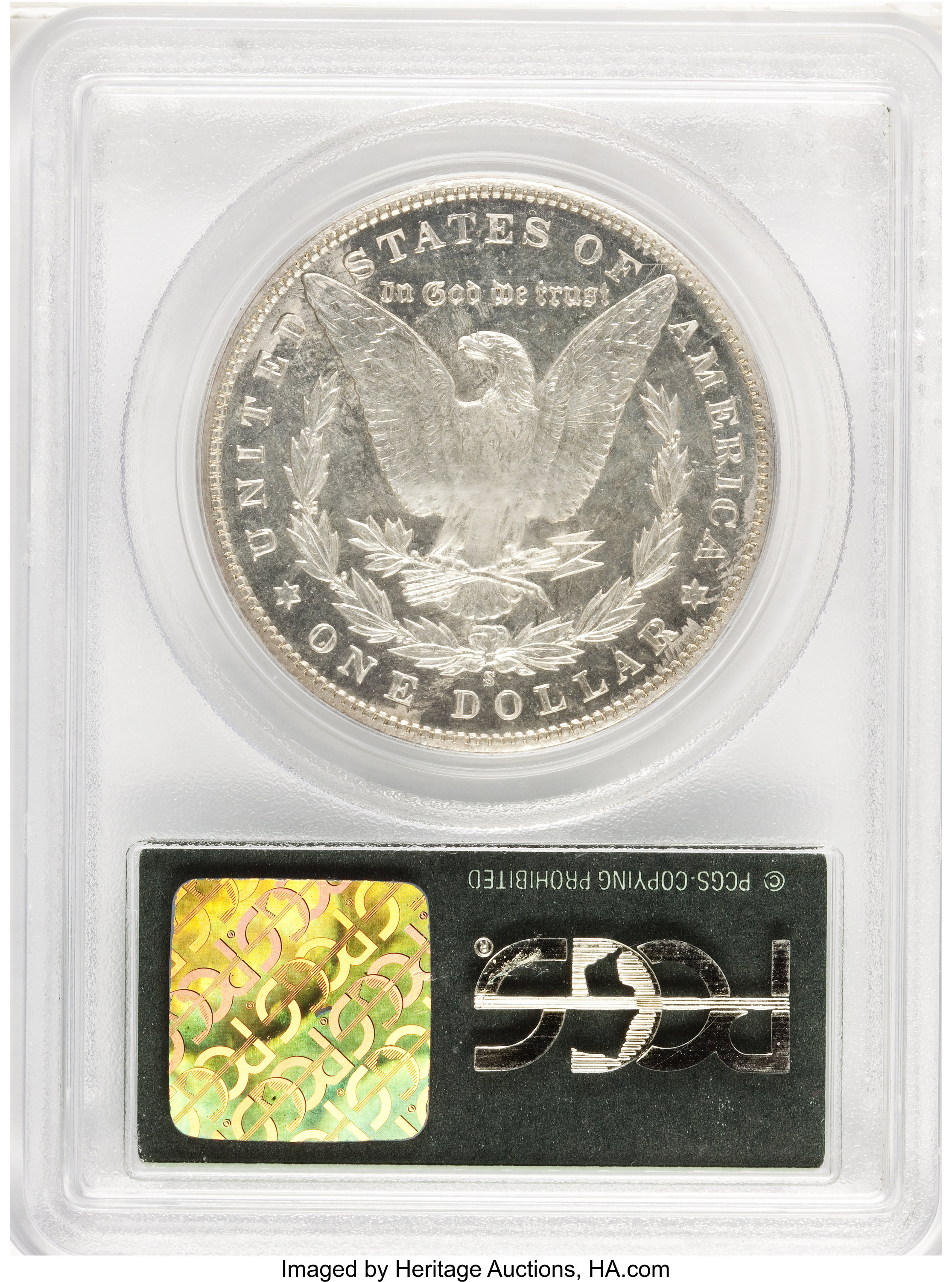 image for: 1900-S $1 MS63 Deep Mirror Prooflike PCGS....