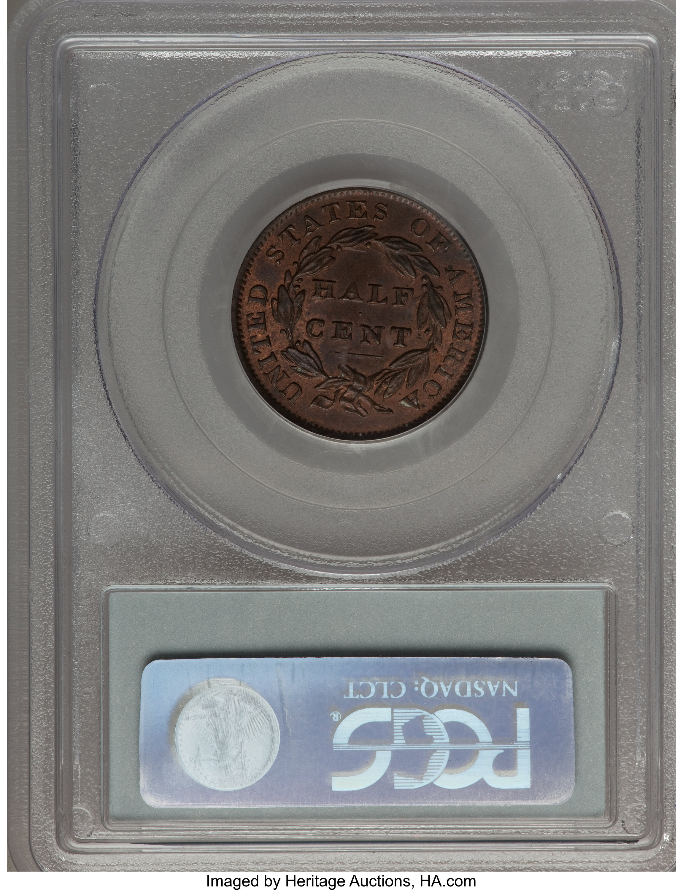 1834 1/2c MS RB MS63 RB thumbnail 8