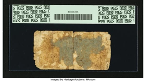 image for: North Carolina April 4, 1748 20s PCGS Apparent Fine 15....