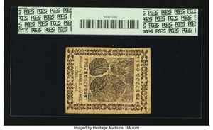 image for: Continental Currency May 9, 1776 $2 PCGS Choice About New 55....