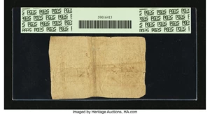 image for: Georgia 1776 $1 PCGS Apparent Very Fine 20....