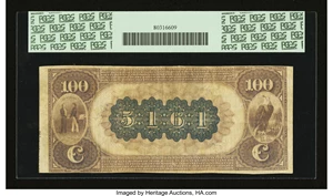 image for: Louisville, KY - $100 1882 Brown Back Fr. 530 The Louisville National Banking Company Ch. # 5161...