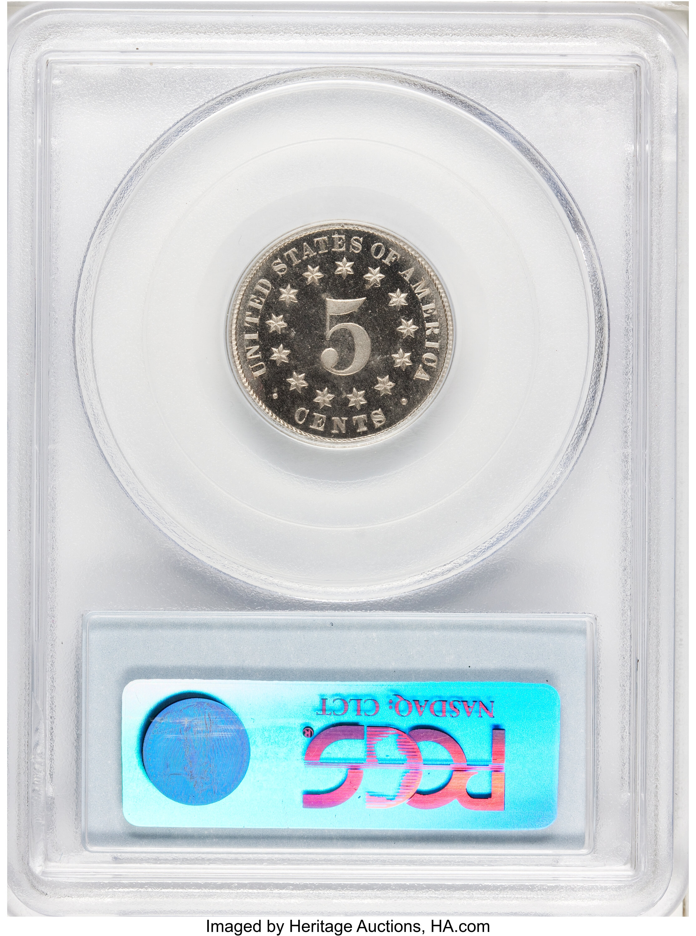image for: 1882 5C PR65 Deep Cameo PCGS....