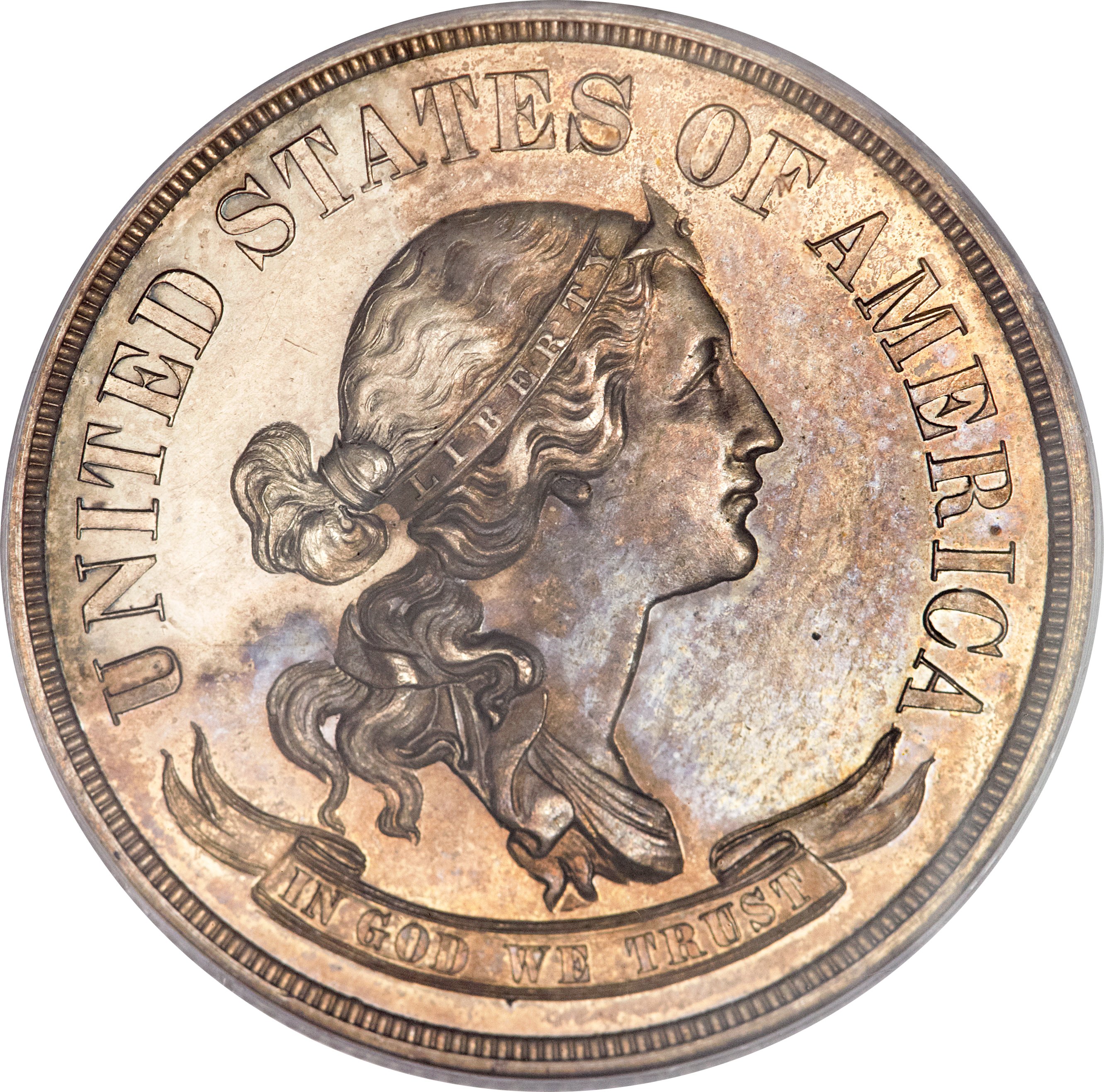 image for: 1870 50C Standard Silver Half Dollar, Judd-987, Pollock-1116, High R.6, PR62 PCGS....