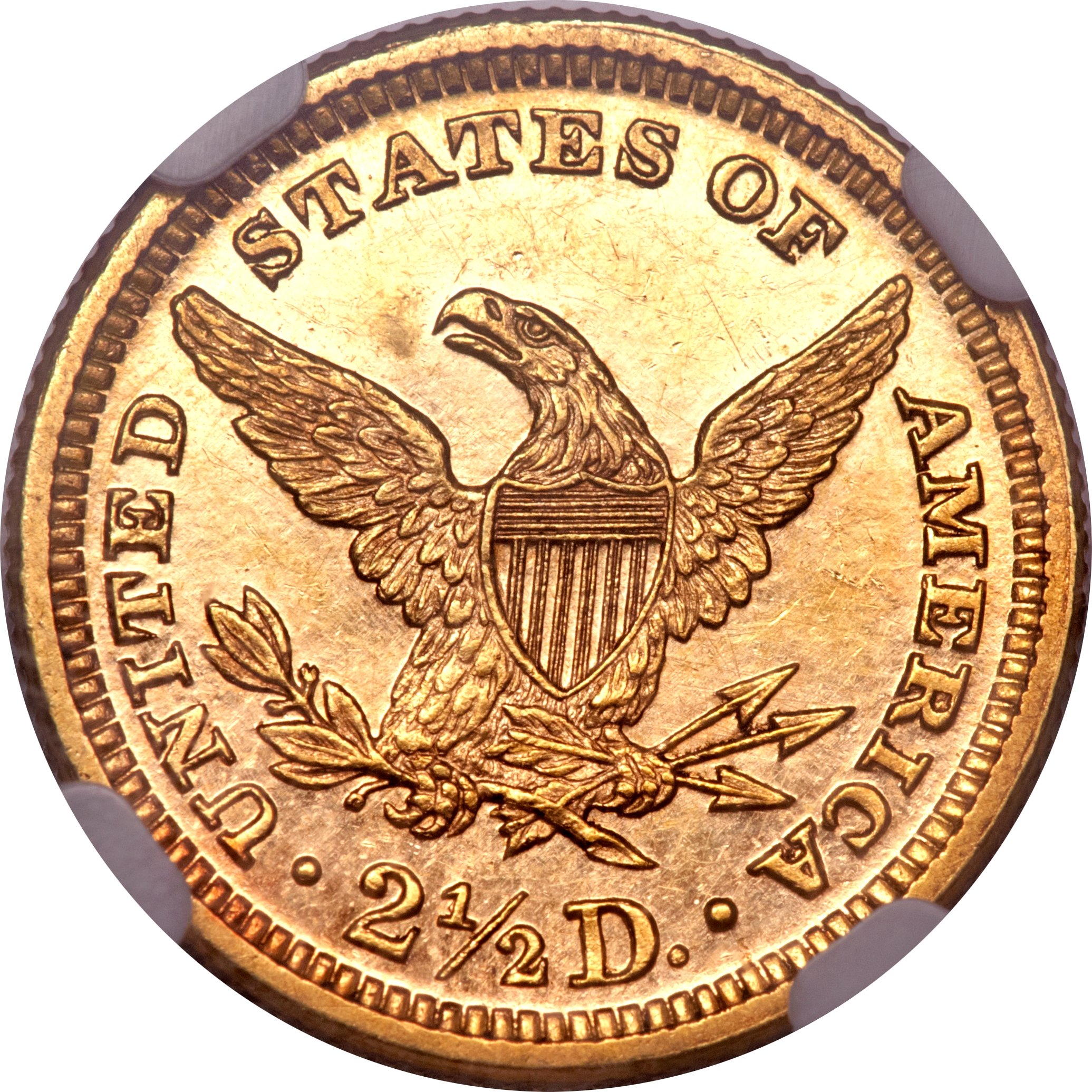 image for: 1886 $2 1/2 PR61 Cameo NGC....