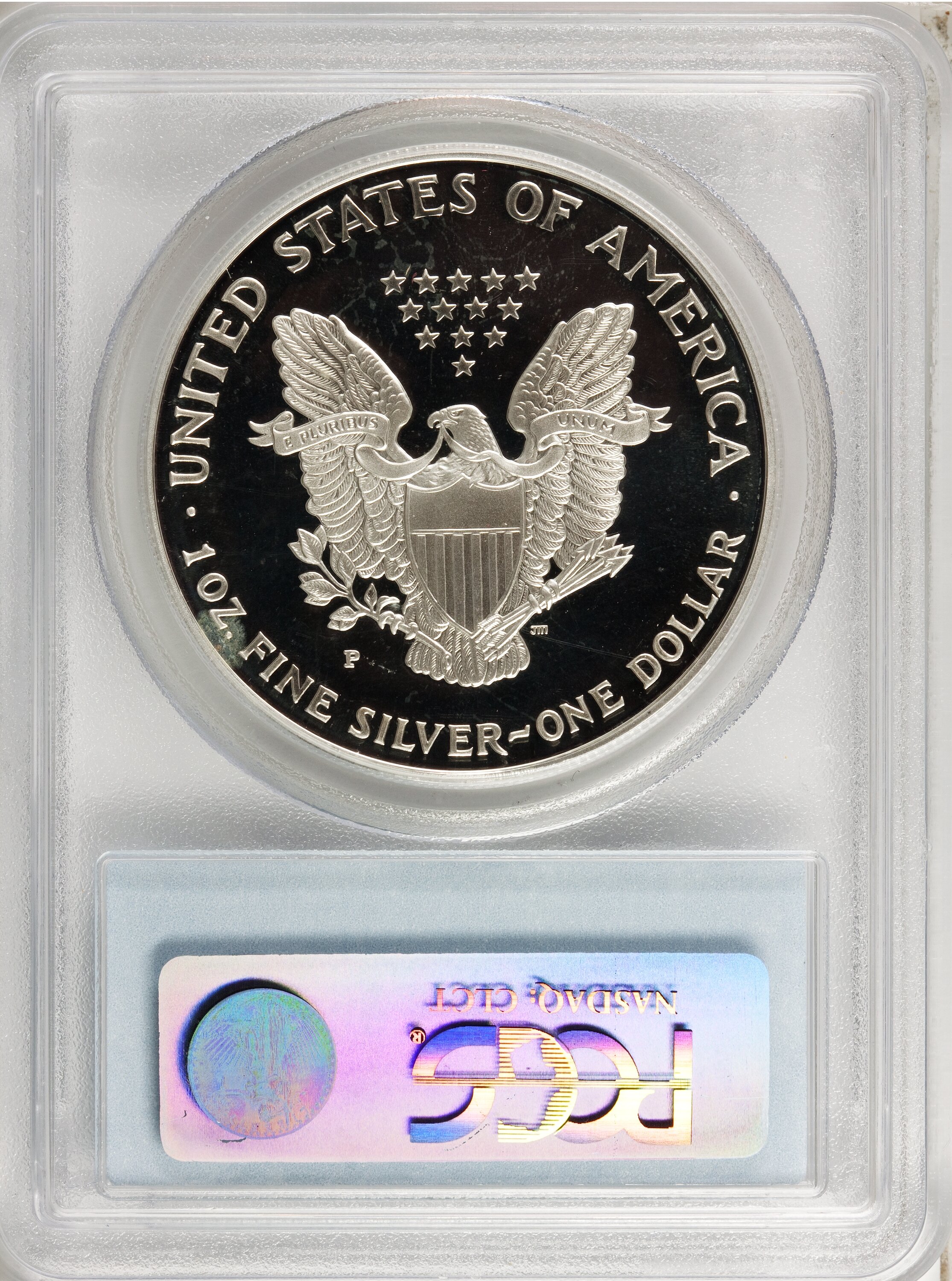 2000-P $1  Silver Eagle PR DCAM PR64 DCAM thumbnail 18
