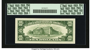 image for: Fr. 2017-G $10 1963A Federal Reserve Note. PCGS Gem New 65PPQ....