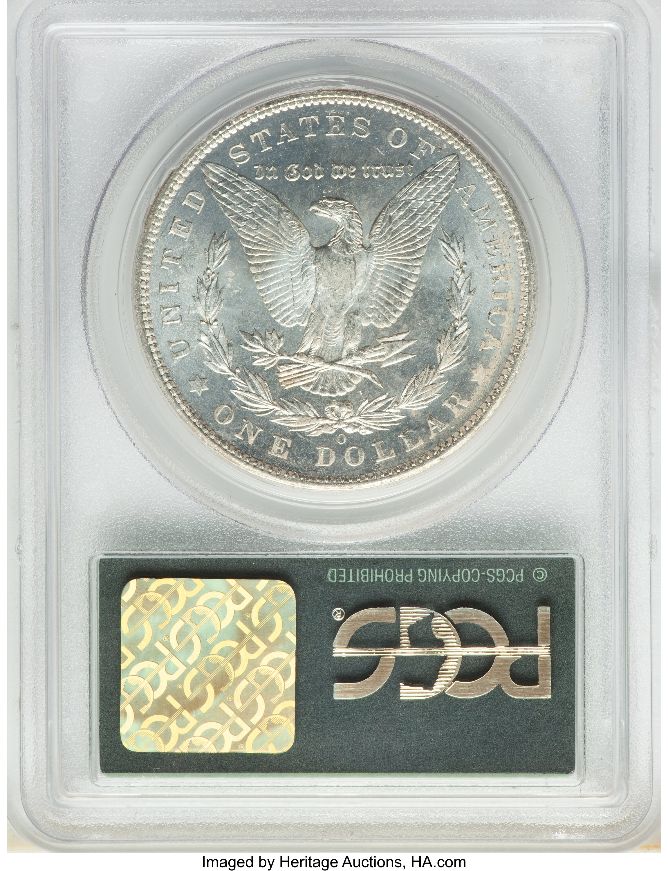 1904-O $1  MS PL AU50 PL CAC thumbnail 4