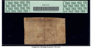 image for: New York February 16, 1771 £2 PCGS Apparent Very Fine 20....