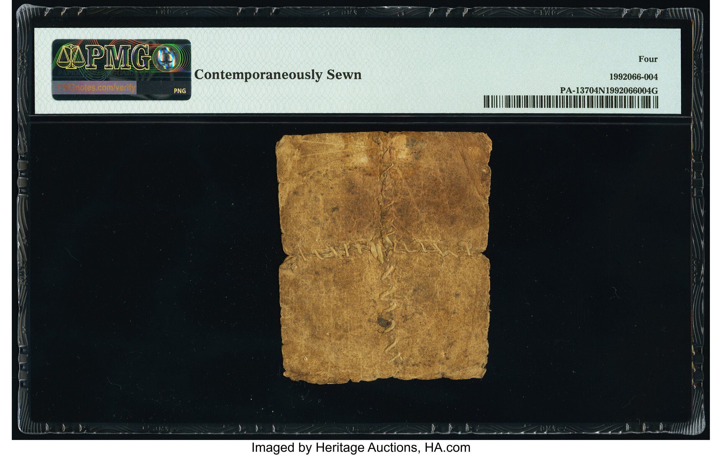 image for: Pennsylvania March 10, 1769 9d PMG Good 4 Net....