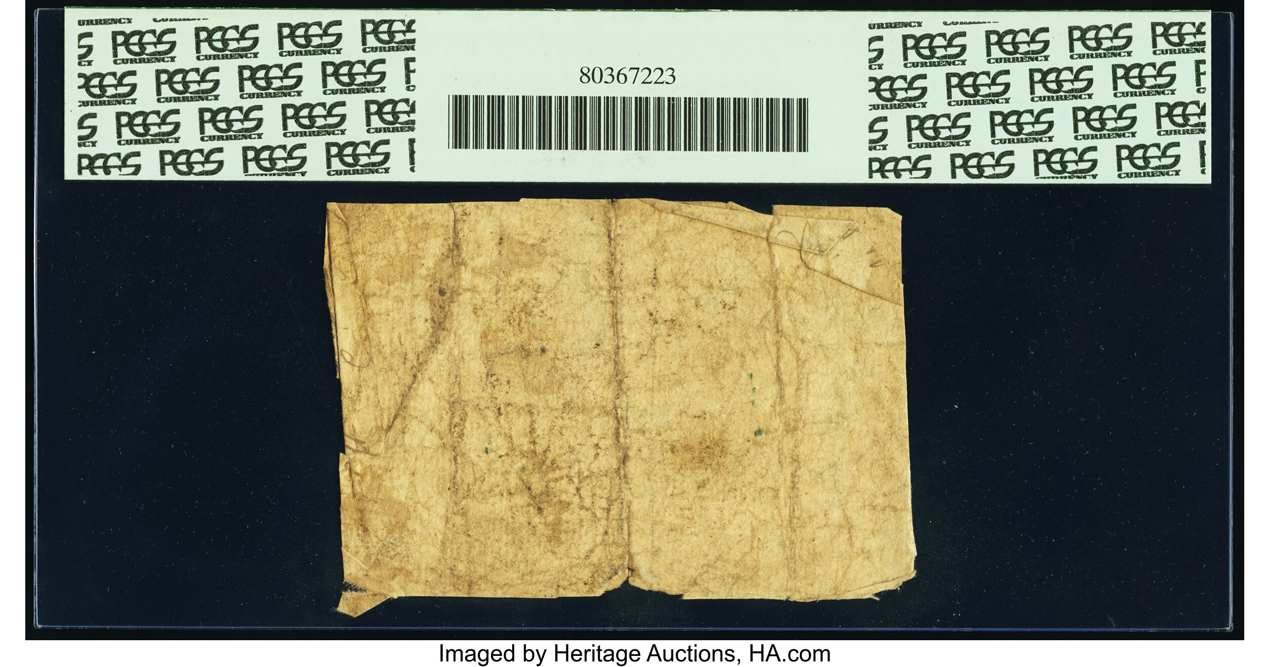 image for: Rhode Island November 6, 1775 1s PCGS Apparent Very Good 10....