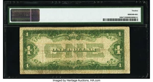 image for: Fr. 1604* $1 1928D Silver Certificate Star. PMG Fine 12....