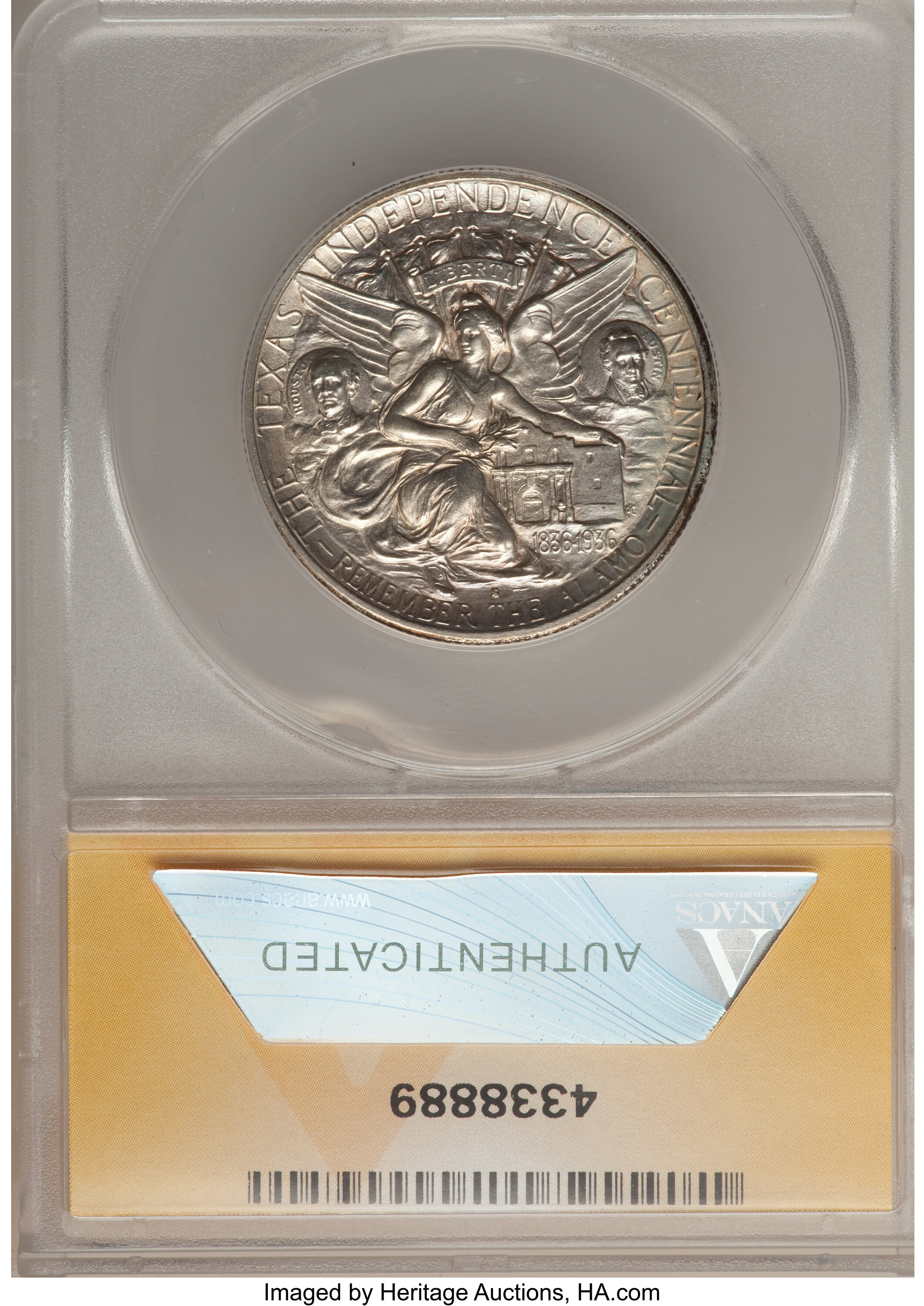 1936-S 50c Texas AU50 thumbnail 4