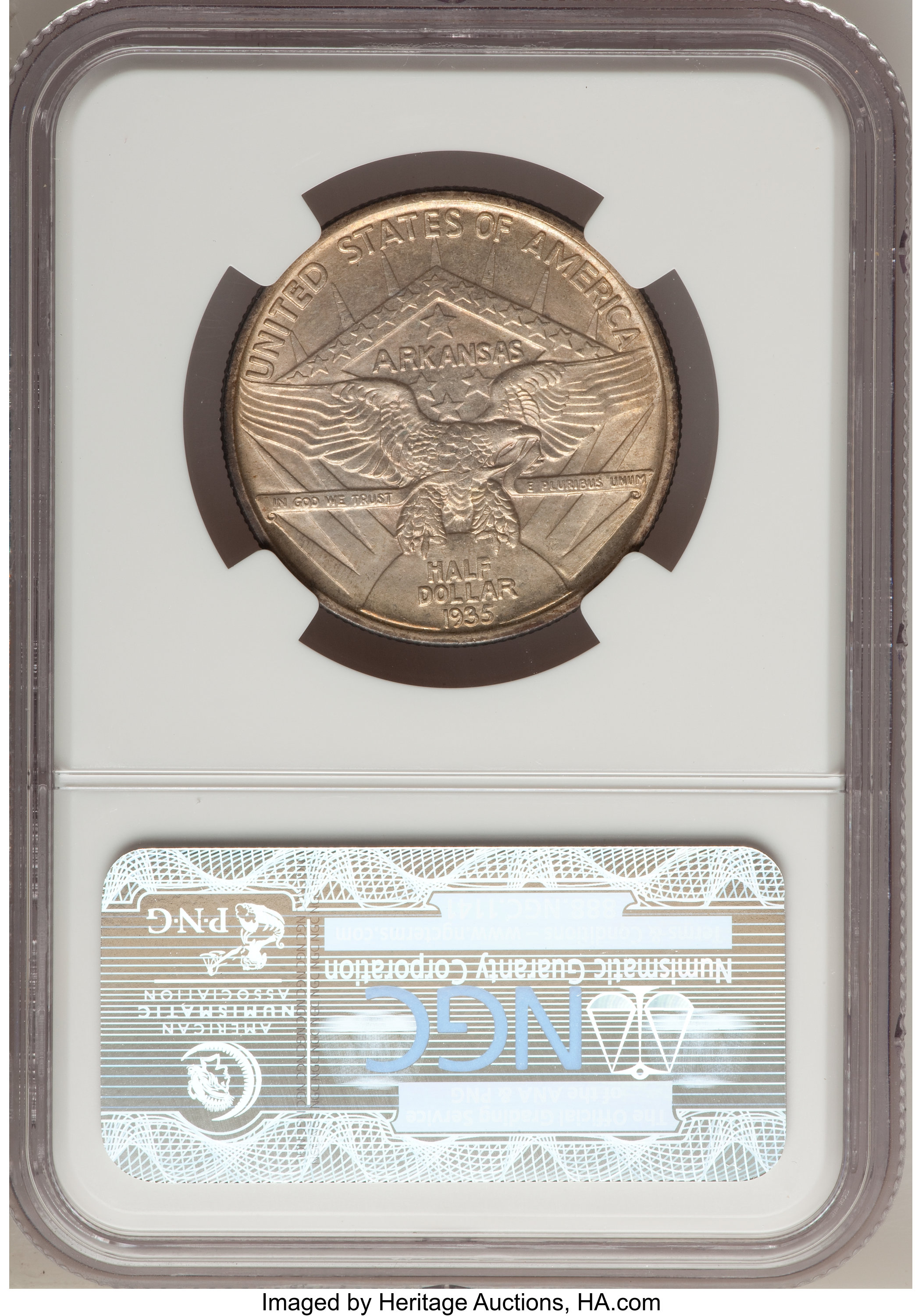 1935 50c Arkansas XF40 thumbnail 6