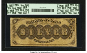 image for: Fr. 290 $10 1880 Silver Certificate PCGS Fine 12....