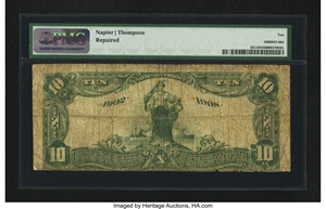 image for: Anderson, IN - $10 1902 Date Back Fr. 621 The Peoples State NB Ch. # (M)10290...