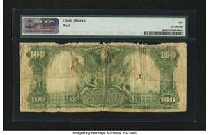 image for: Cambridge, MD - $100 1902 Plain Back Fr. 705 The Farmers & Merchants NB Ch. # 5880...